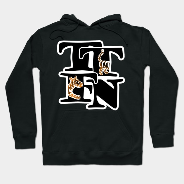 TTFN - Ta Ta For Now Hoodie by ViktorCraft